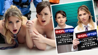 Shy Religious Girls Shoplift A Vibrator But They Get Caught And Will Now Experience The Real Thing