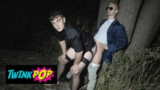 A Piss In The Woods Turns Into A Wild Fuck With Tom Bacan And Jakob De Lung