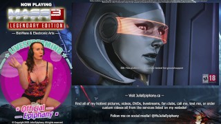 Trecho da minha transmissão ao vivo em 19 de agosto tocando Mass Effect 3!