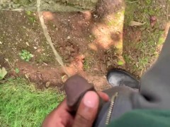 Pissed on my Neighbors Tree 🌳 She said She needed a New Gardener w A Water hose 😉