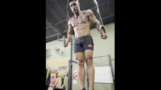 Working out my big muscles