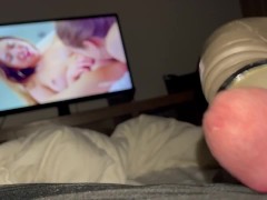 EDGE session ends with three hard CUM filled ORGASMS