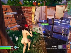 Fortnite gameplay (Ruby nude) - Screenshot 10 of 16 - Kink