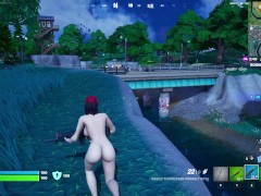 Fortnite gameplay (Ruby nude) - Screenshot 5 of 16 - Kink