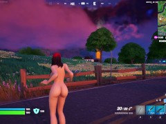Fortnite gameplay (Ruby nude) - Screenshot 7 of 16 - Tits