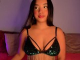 Sexy Latina makes a living showing off her body on the internet for jerks to masturbate watching her