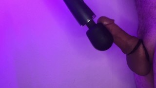 Our new toy , handsfree cumshot , edging cock