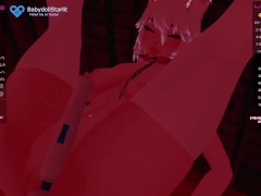 Restrained e-slut screams n creams herself on Hitachi | BDSM RP