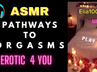 female orgasm, solo male, romantic, asmr