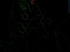 O H M - Auditory  Spirits - D3C3LLA- Glitched GAME - MODEL MUSIC VIDEO PREMIERE