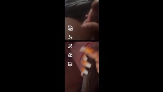 Making DL Cum On FaceTime Stroking My Pretty Dick