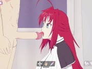 Preview 1 of Lust's Cupid, a 2D sex simulation game Rias gets a hot creampie