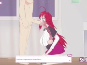 Preview 4 of Lust's Cupid, a 2D sex simulation game Rias gets a hot creampie