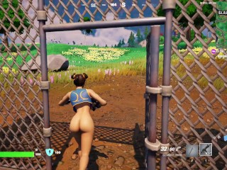 Fortnite Gameplay (chun Li Bottomless)