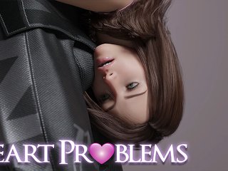 heart problems, heart problems 13, adult visual novel, cartoon