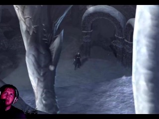 Devil may Cry IV Pt XXVI: Snowy Ice Orgy - I get Pegged by Iced out Demons