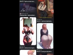 Jerking off to Demon mommy Makima 😈