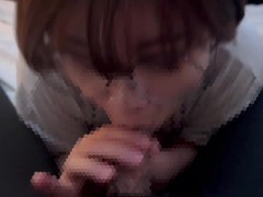 テクニシャンな彼女のフェラチオで精液をたっぷり絞りとっちゃう♡ cum im mouth blowjob