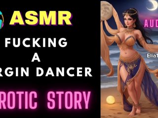 erotic asmr, love story, solo male, taking her virginity