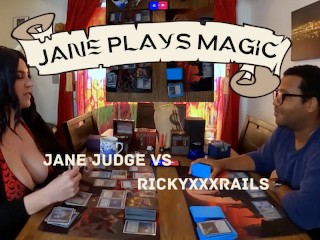 Jane Plays Magic Episode 2 - the Horrors! with Jane Judge and Rickyx