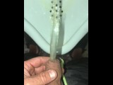 Urinal Pissing Compilation Featuring Some Foreskin Pissing As Requested