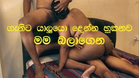 Sri Lanka Threesome Wife Husband's Friends Monster Cock Anal Fuck