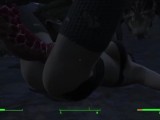 Deathclaw Threatens  Starlight Drive In: Fallout 4 Sex Mods 3D Animated Sex Gameplay Monster Sex