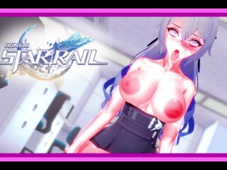 honkai star rail, uncensored, animation, butt
