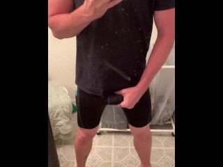 I RUINED my Boxers with CUM