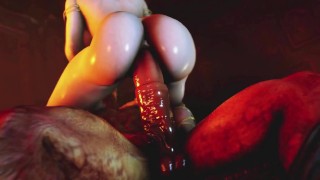 Hot Animation fucking - cartoon porn moster sex