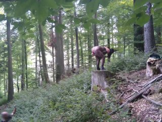 orgasm, caught masturbating, forest, female orgasm