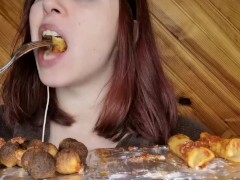 asmr mukbang cannelonis uvula sexy