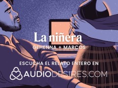 Me follo con la niñera cuando me pilla masturbándome [relatos para tocarme]