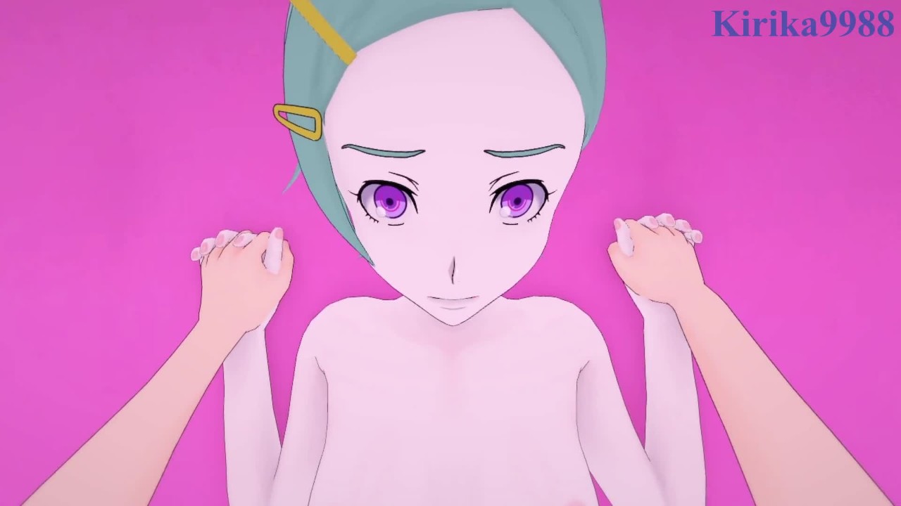Eureka and I have intense sex in a secret room. - Eureka Seven Hentai