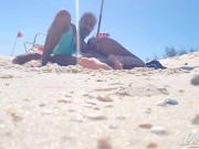 Preview 5 of Blowjob on the beach and public sex!