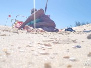 Preview 6 of Blowjob on the beach and public sex!