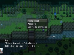 Thanatos エロ RPG - 初めて槍戦士とセックスする - Screenshot 1 of 16 - Masturbation Squirt