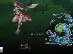 Thanatos エロ RPG - 初めて槍戦士とセックスする