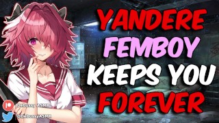[ASMR] Will je ontsnappen aan deze gekke Yandere femboy?
