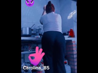 caseros, role play, vertical video, redhead