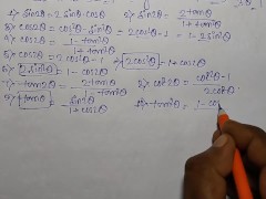 Ratios of Multiple Angles Math Part 1