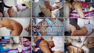 XXX Sri Lankan Best Cumshots Compilation On Pussy Try Not Cum Sex Fuck