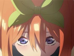 エロアニメ-【五等分の花嫁】四葉がフェラチオで奉仕-HENTAI Animation-real voice