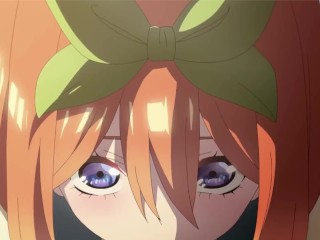 エロアニメ-【五等分の花嫁】四葉がフェラチオで奉仕-HENTAI Animation-real Voice