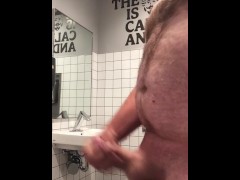 Public bath jerk off video