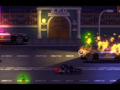 Lewd Apocalypse - A horny police woman using her body