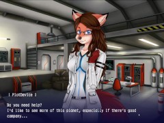 Space Paws #6 - Visual novel gameplay - reverse cowgirl with maya and two other scenes