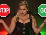 Edging JOI game, Red Light Green Light, Jerk Off Teasing Instructions with Mistress Melody Cheeks