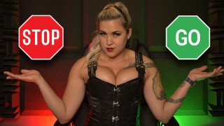 Teasing Instructions With Mistress Melody Cheeks Edging JOI Game Red Light Green Light Jerk Off