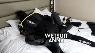 Équipement de plongée sous-marine + sexe combinaison vidéo complète onlyfans / wetsuitanna